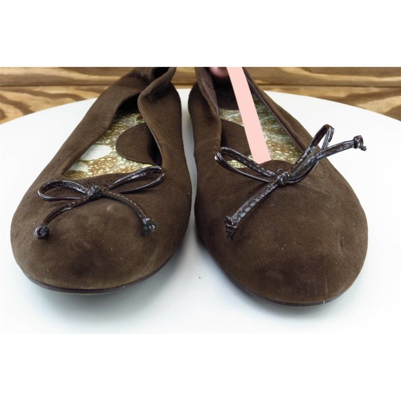 SOFT Walk Sz‎ 9.5 M Brown Round Toe Flat Leather S1367208 - Picture 2 of 7
